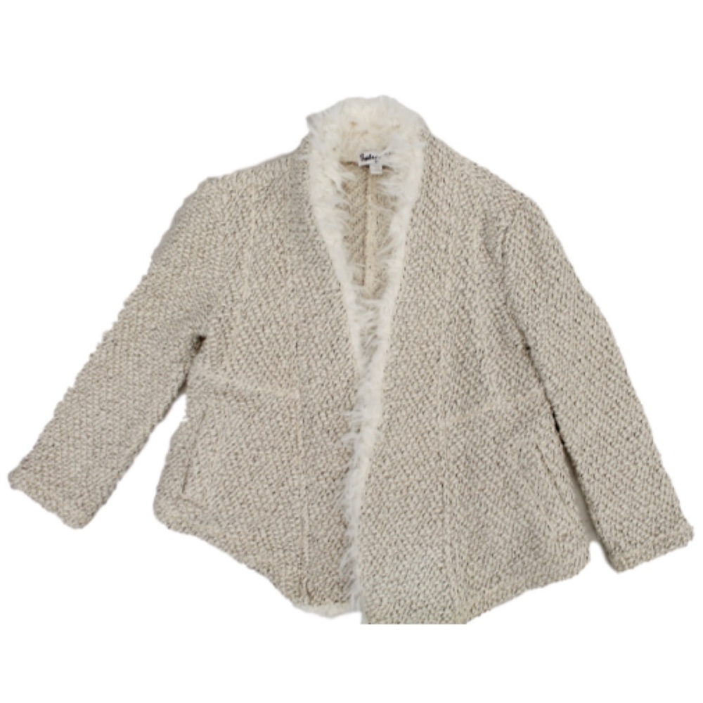Splendid Girls' Open Front Knit Cardigan